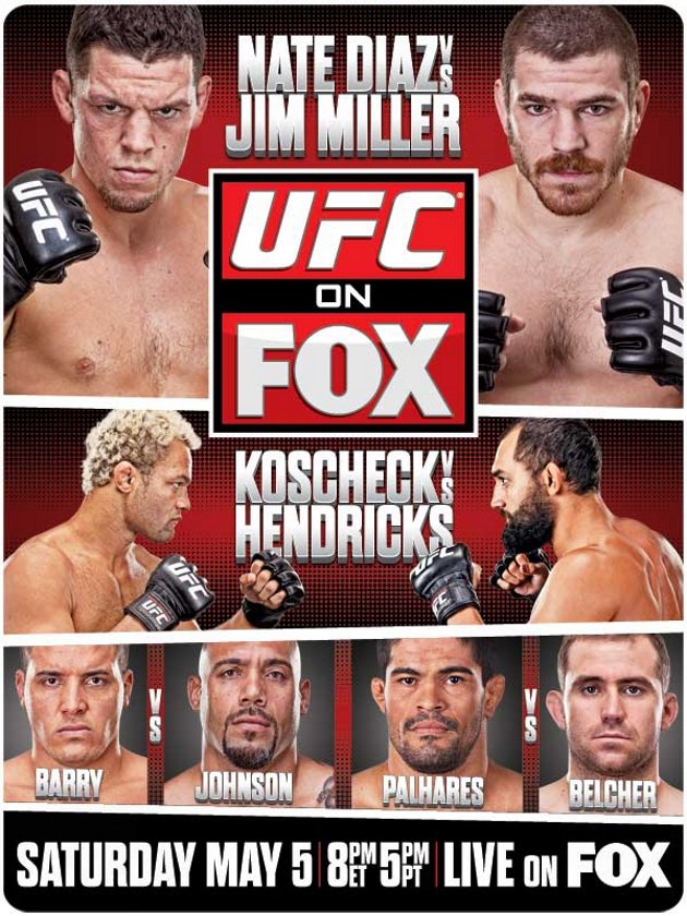 UFC on Fox 3: Diaz vs. Miller