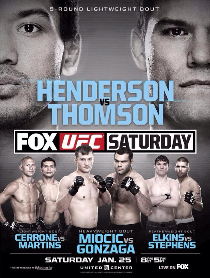 UFC on Fox: Henderson vs. Thomson