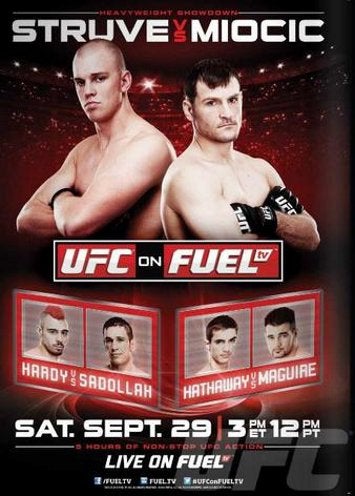 UFC on Fuel TV: Struve vs. Miocic