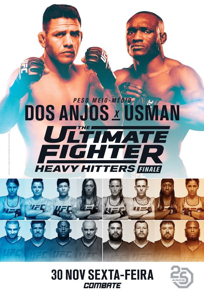 Poster do TUF 28 Finale - Rafael dos Anjos x Kamaru Usman