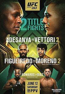 UFC 263: Adesanya vs. Vettori 2