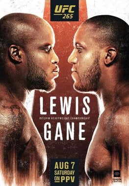 UFC 265: Lewis vs. Gane