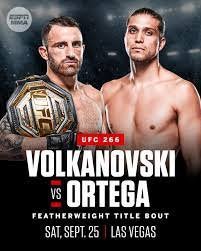 UFC 266: Volkanovski vs. Ortega