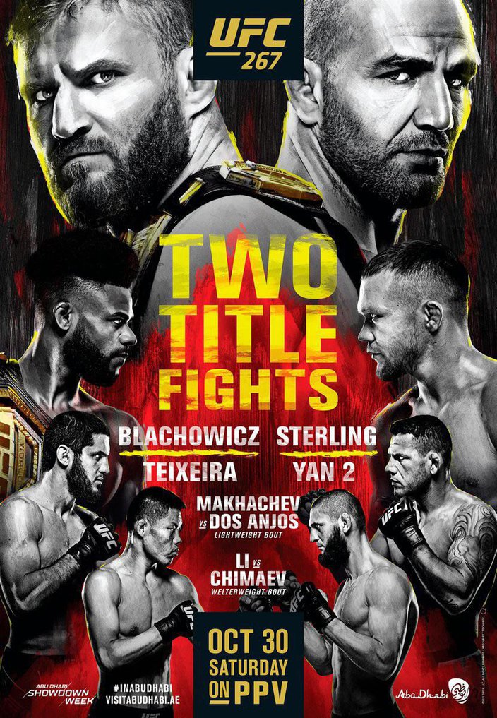 UFC 267: Blachowicz vs. Teixeira
