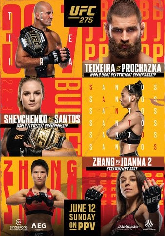 UFC 275: Teixeira vs. Procházka