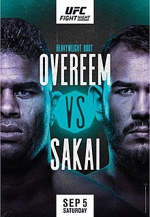 UFC Fight Night: Overeem vs. Sakai