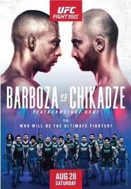 UFC on ESPN: Barboza vs. Chikadze