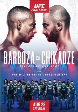 UFC on ESPN: Barboza vs. Chikadze
