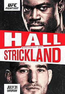 UFC on ESPN: Hall vs. Strickland