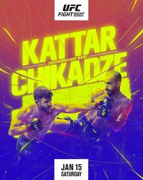 UFC on ESPN: Kattar vs. Chikadze