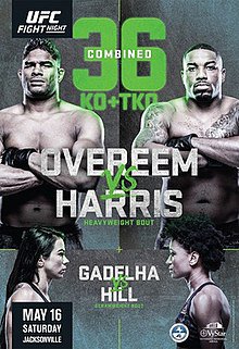 UFC on ESPN: Overeem vs. Harris