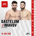 Poster do UFC Kelvin Gastelum x Nassourdine Imavov