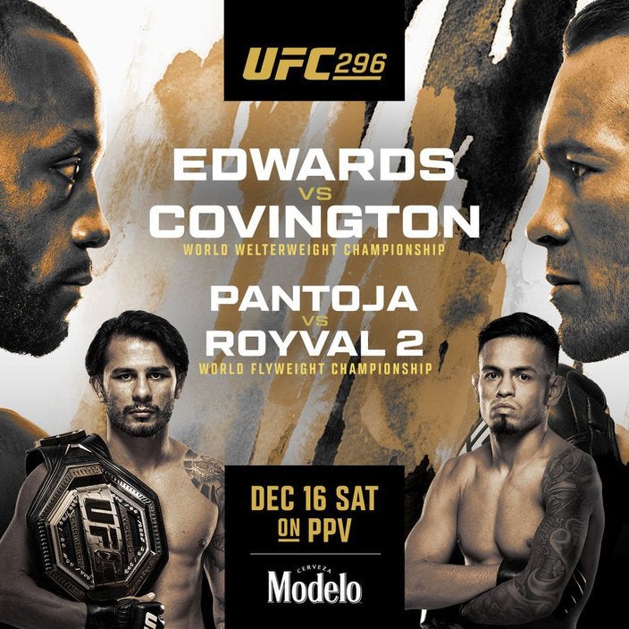 UFC 296: Edwards vs. Covington