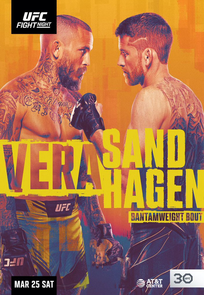 UFC Cory Sandhagen x Marlon Vera
