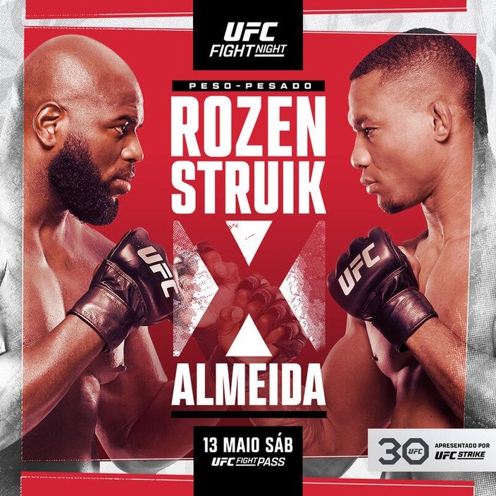 UFC Charlotte: Rozenstruik x Almeida