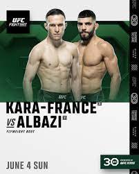 UFC: Kai Kara-France x Amir Albazi