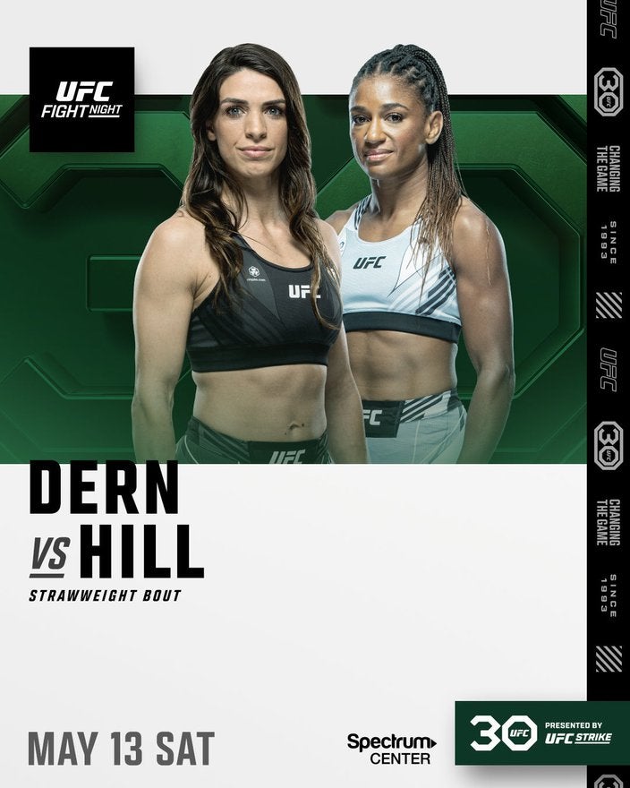 UFC Vegas 72: Dern x Hill