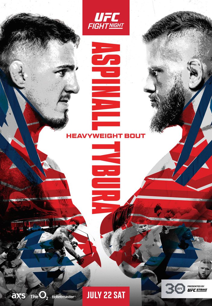 UFC Londres: Aspinall x Tybura