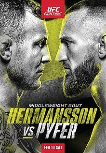 UFC Fight Night: Hermansson vs. Pyfer