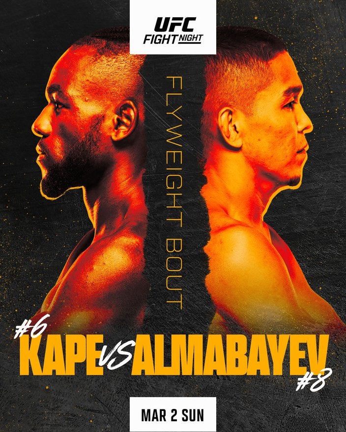 UFC Fight Night: Kape vs. Almabayev