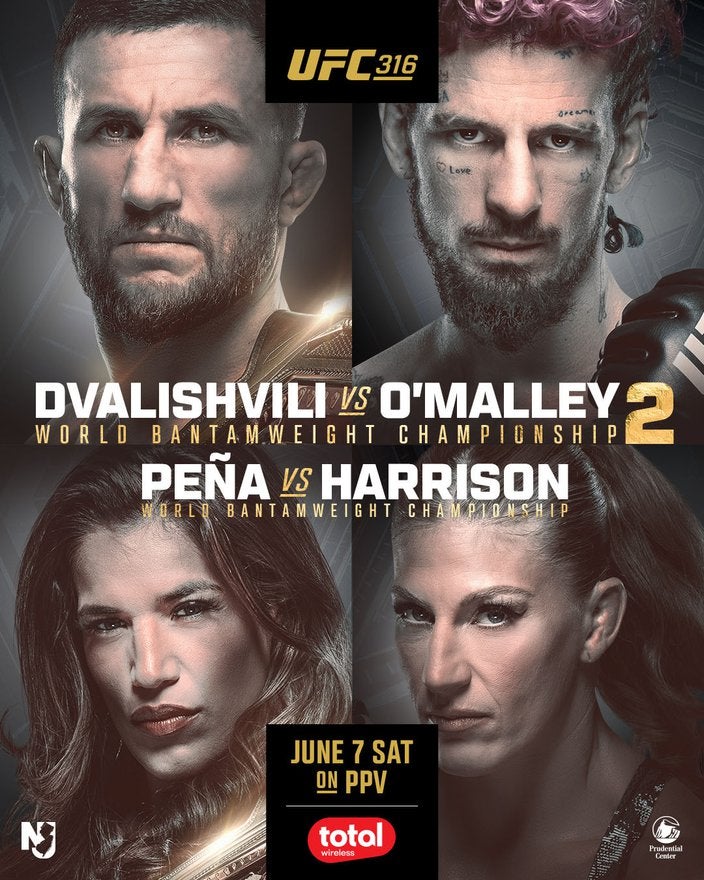 UFC 316: Dvalishvili vs. O'Malley 2