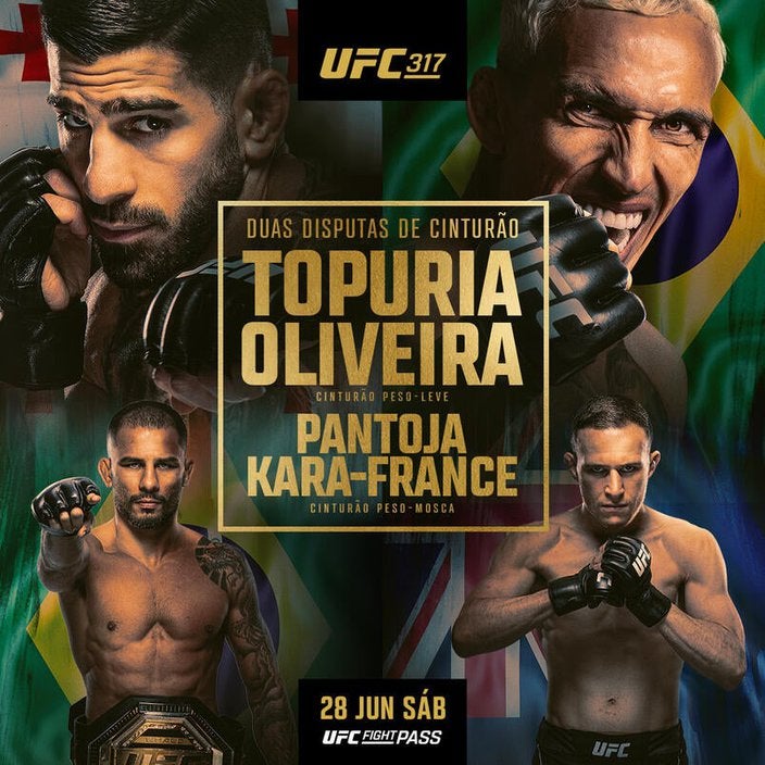 UFC 317: Topuria vs. Oliveira