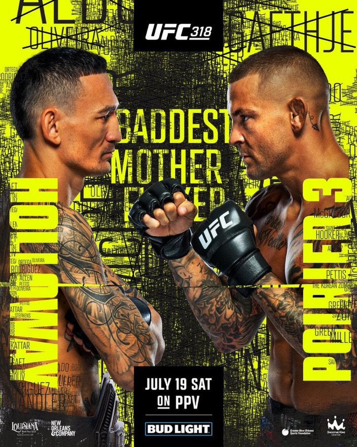 UFC 318: Holloway vs Poirier 3