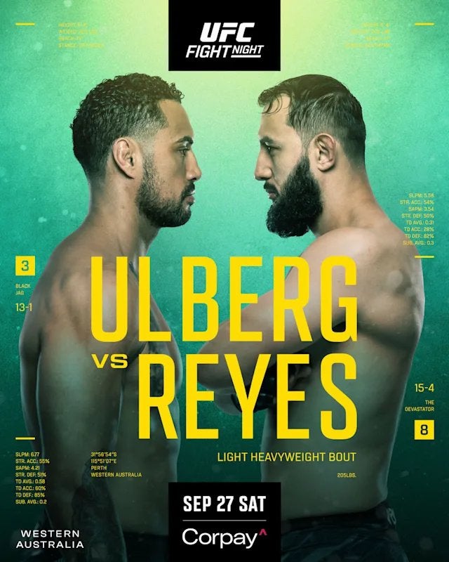 UFC Fight Night: Ulberg vs. Reyes