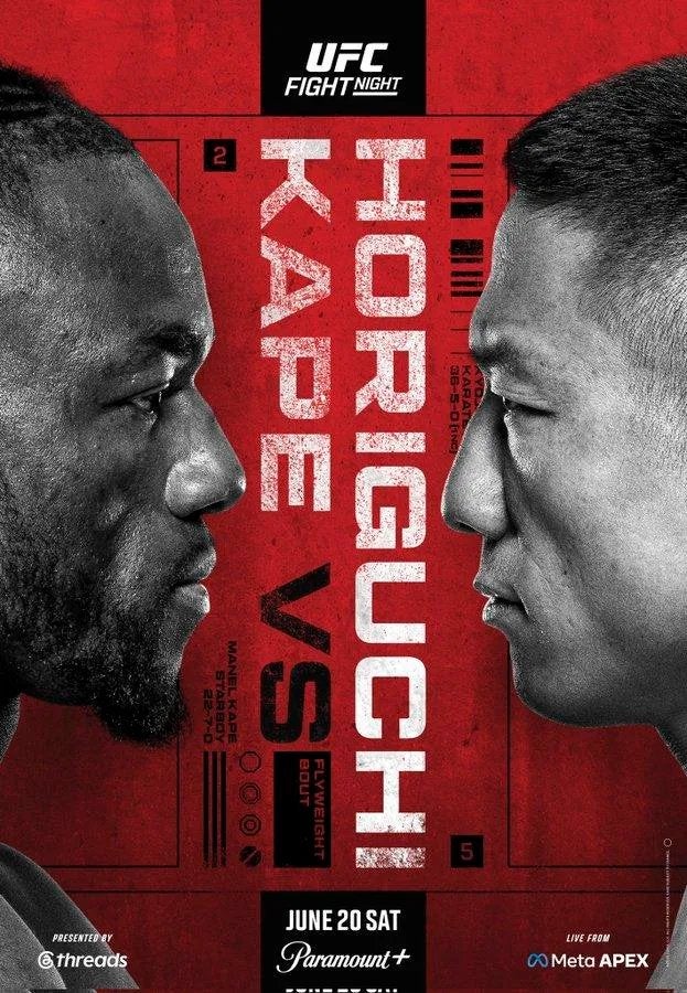 UFC Fight Night: Kape vs. Horiguchi
