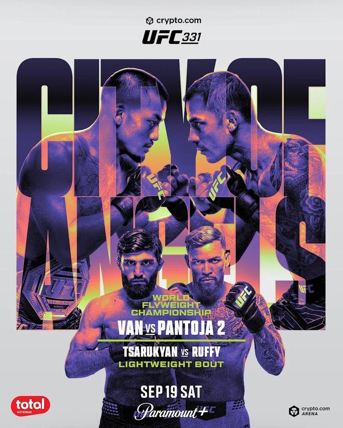 Crypto.com UFC 331 Van vs Pantoja 2