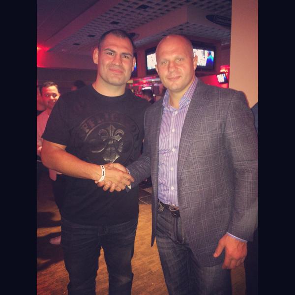 Cain Velasquez e Fedor Emelianenko